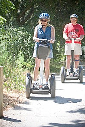 Segway tour of napa leads to a knee scooter